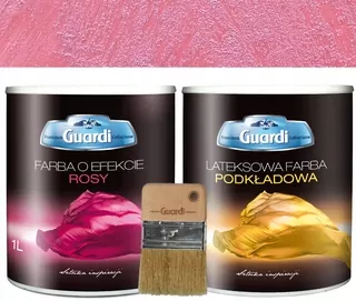 Štrukturálna akrylová farba na steny Francesco Guardi Collezione 1 l indická ružová pololesklá
